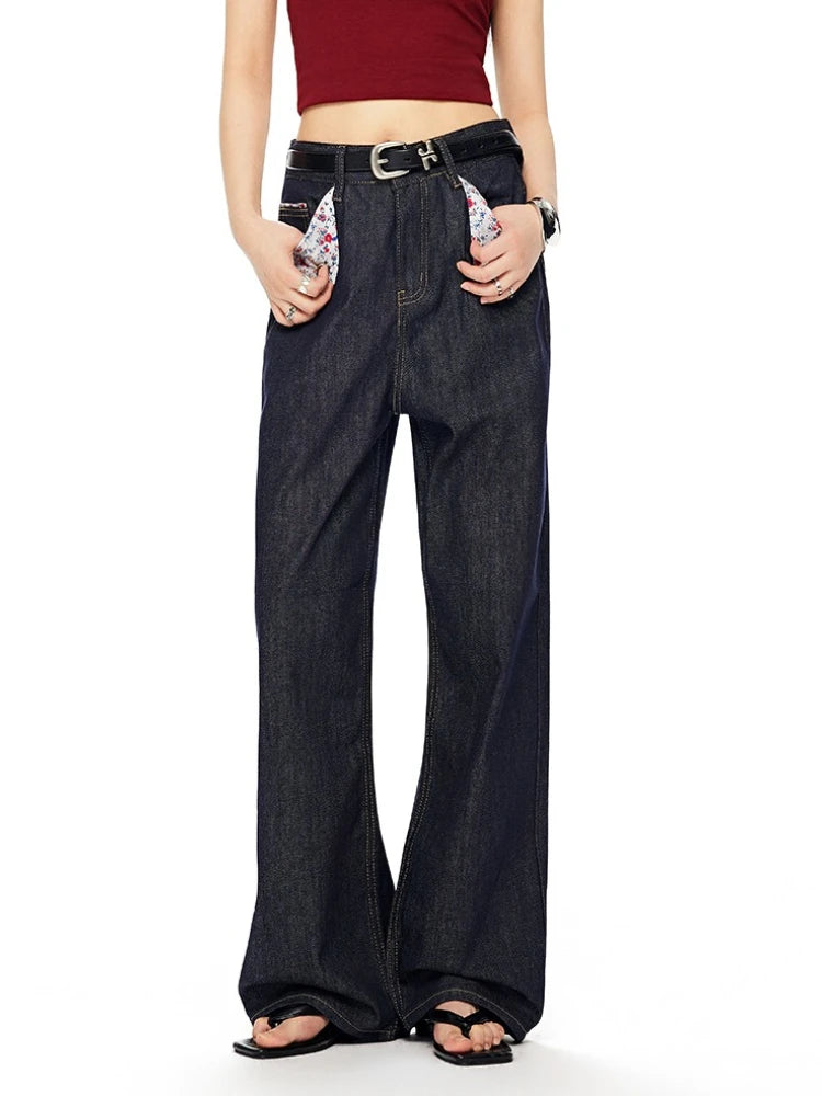 2026 Women's Baggy Denim Jeans Y2K Oversized Wide Leg Pants Grunge Punk Harajuku Streetwear Korean Vintage Mom Jeans
