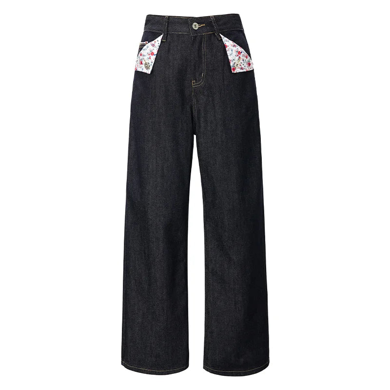 2026 Women's Baggy Denim Jeans Y2K Oversized Wide Leg Pants Grunge Punk Harajuku Streetwear Korean Vintage Mom Jeans